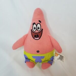 Nickelodeon Patrick Star Plush Toy Stuffed Animal 6" Cartoon Character‎